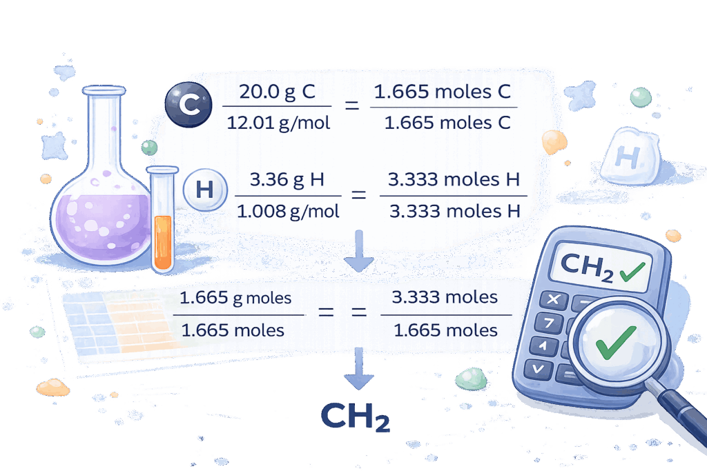 How to Calculate an Empirical Formula Manually
