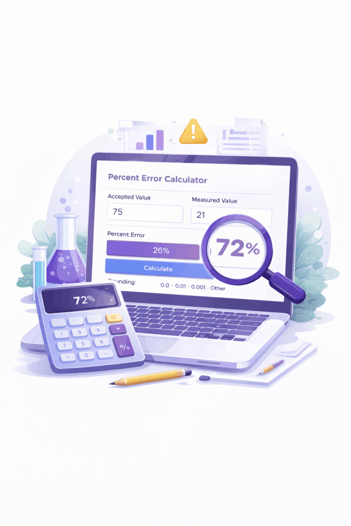 How This Percent Error Calculator Helps